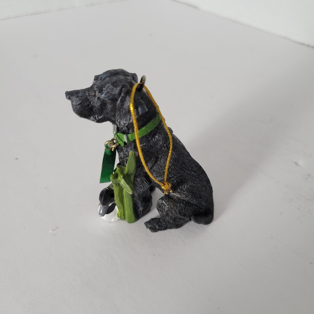 Vintage Ducks Unlimited Labrador With Duck/ Hunting Christmas Ornament - Picture 2 of 4